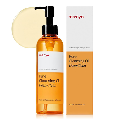 Manyo Pure Cleansing Oil Deep Clean (Гідрофільна олія для глибокого очищення), 200 мл 8809730956111 фото