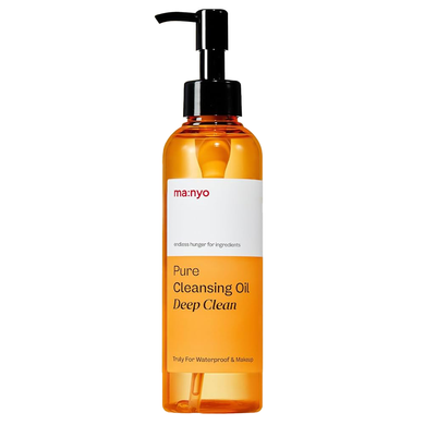 Manyo Pure Cleansing Oil Deep Clean (Гідрофільна олія для глибокого очищення), 200 мл 8809730956111 фото