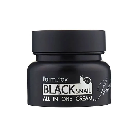 Farm Stay Black Snail All In One Cream (Багатофункціональний крем з муцином чорного равлика), 100 мл 8809469775106 фото