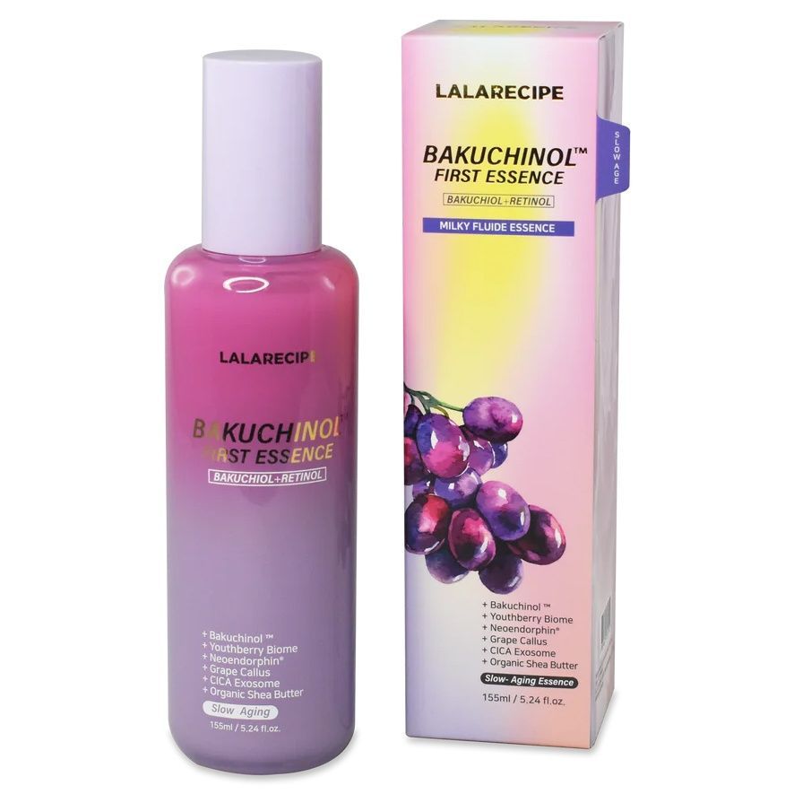 Lalarecipe Bakuchinol First Essence (Омолоджуюча есенція з бакучіолом), 155 мл 8809675772791 фото