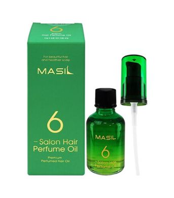 Masil 6 Hair Salon Perfume Oil (Парфумована олія для відновлення та захисту волосся), 50 мл 8809744060064 фото