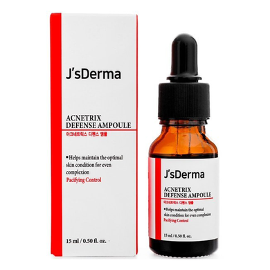 J'sDerma Acnetrix Defense Ampoule (Відновлююча ампула для проблемної шкіри обличчя), 15 мл 8809099264377 фото