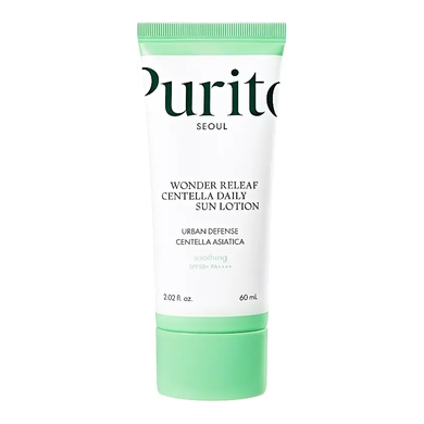 Purito Seoul Wonder Releaf Centella Daily Sun Lotion (Лосьйон сонцезахисний на кожен день), 60 мл 8809563103072 фото