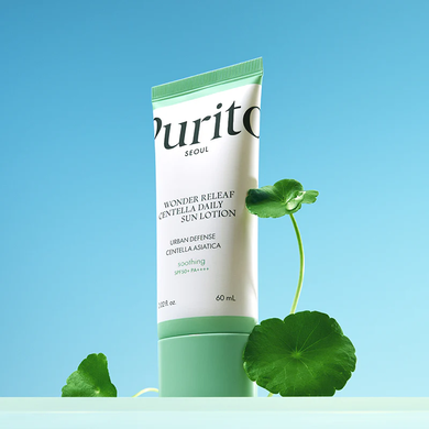 Purito Seoul Wonder Releaf Centella Daily Sun Lotion (Лосьйон сонцезахисний на кожен день), 60 мл 8809563103072 фото