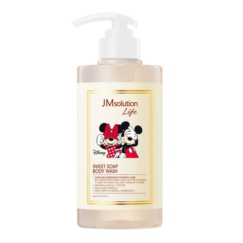 JMsolution Life Disney Sweet Soap Body Wash (Гель для душу з ароматом мускусу), 500 мл  8809852546351 фото