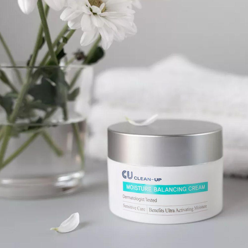 CU SKIN Clean-Up Moisture Balancing Cream (Ультра-зволожуючий крем c вітаміном U), 50 мл 8809207221179 фото