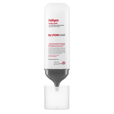 Dr.FORHAIR Folligen Scalp Pack (Оздоровлююча маска для шкіри голови), 250 мл 8809485532011 фото