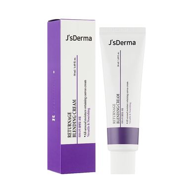 J'sDerma Returnage Blending Cream (Регенеруючий крем для чутливої шкіри обличчя), 50 мл 8809099264445 фото