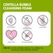 Iunik Centella Bubble Cleansing Foam (Заспокійлива пінка-мус з центелою), 150 мл 8809728080064 фото 2