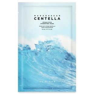 SKIN1004 Madagascar Centella Hyalu-Cica Hydrating Mask (Зволожуюча маска для обличчя з гіалуроновою кислотою та центеллою), 23 мл 8809913833093 фото