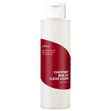 Isntree Chestnut BHA 2% Clear Liquid (Тонер із саліциловою кислотою для очищення пор), 100 мл 8809783322666 фото