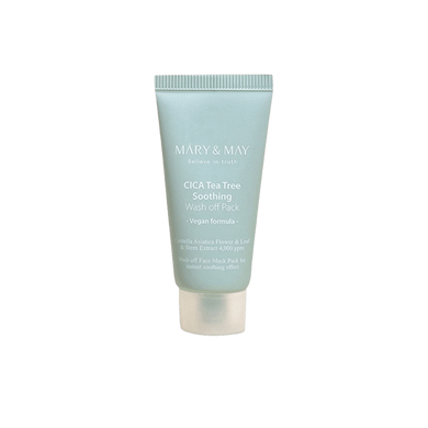 Mary&May Cica TeaTree Soothing Wash off Pack (Заспокійлива глиняна маска), 30 мл  8809670681852 фото