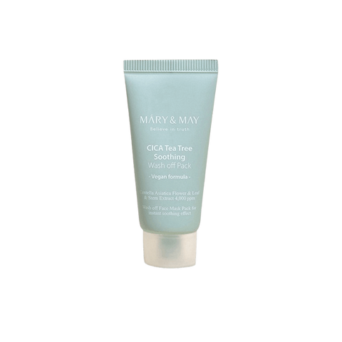 Mary&May Cica TeaTree Soothing Wash off Pack (Заспокійлива глиняна маска), 30 мл  8809670681852 фото