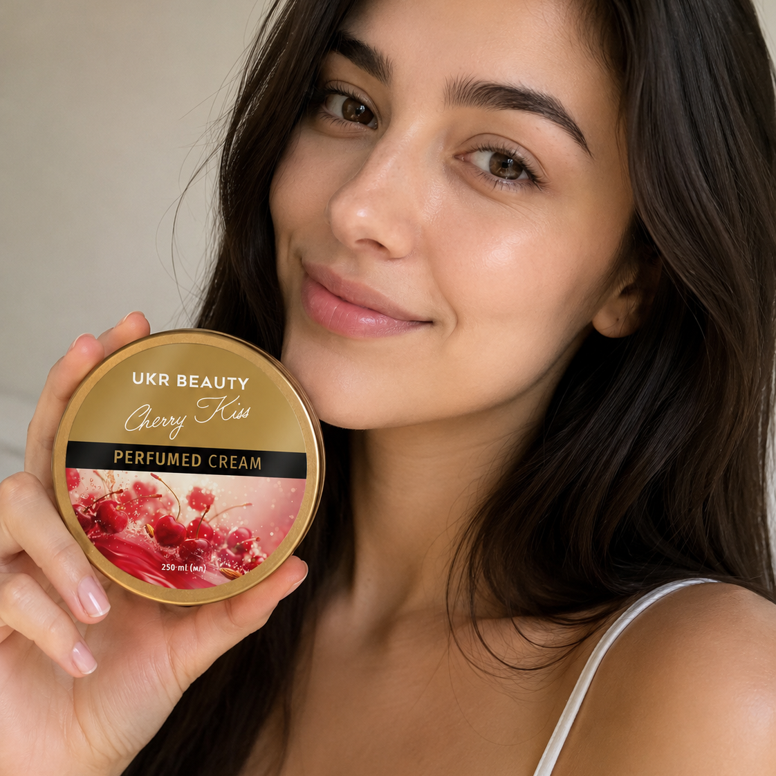 Ukr Beauty Cherry Kiss Perfumed Cream (Крем для тіла парфумований), 250 мл 4820284872065 фото