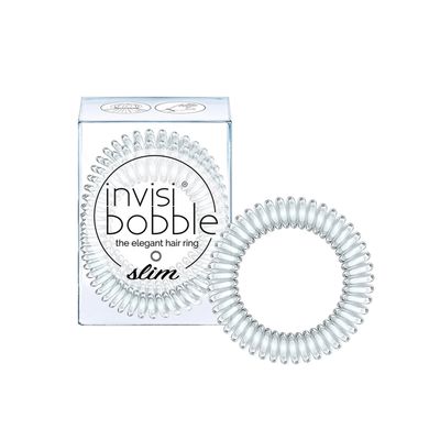 Резинка-браслет для волосся Invisibobble (Slim Crystal Clear), Набір 3 шт 4260285377150 фото