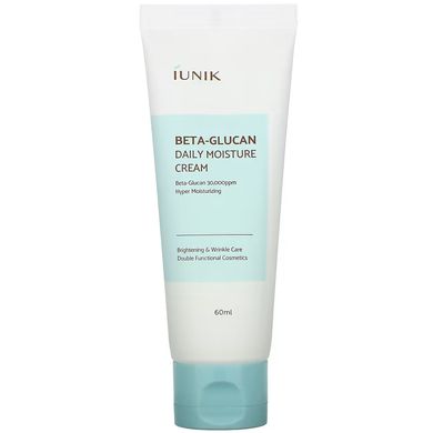 Iunik Beta Glucan Daily Moisture Cream (Крем з бета-глюканом), 60 мл 8809728080316 фото