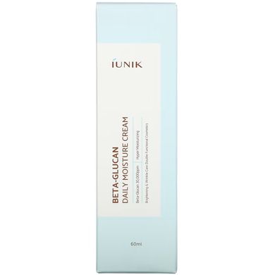 Iunik Beta Glucan Daily Moisture Cream (Крем з бета-глюканом), 60 мл 8809728080316 фото