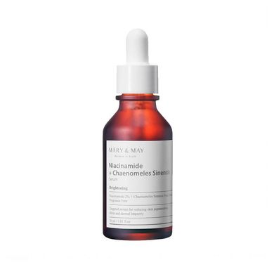 Mary&May Niacinamide + Chaenomeles Sinensis Serum (Сироватка з екстрактом айви та ніацинамідом), 30 мл 8809670680848 фото