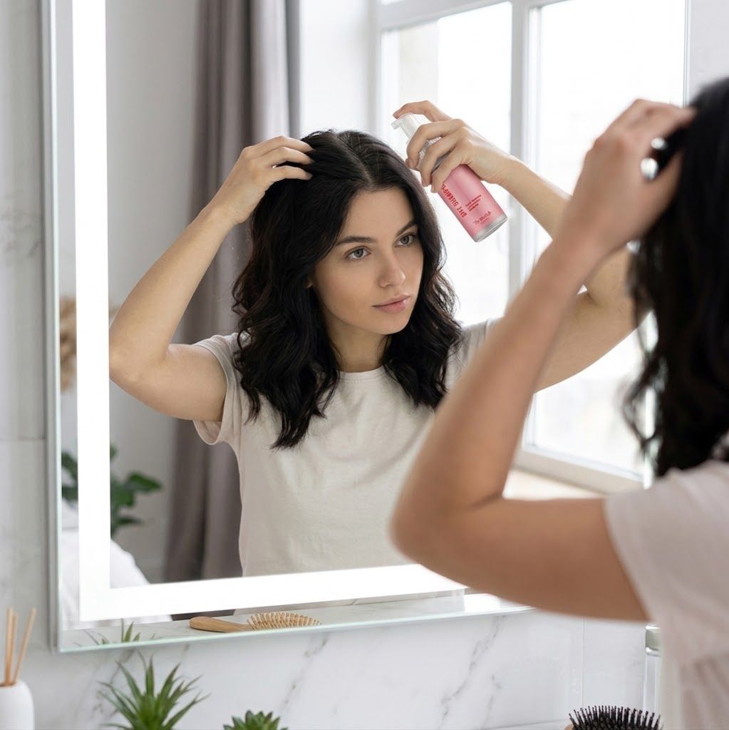 Top Beauty Dry Shampoo (Шампунь сухий для темного волосся), 60 мл 4820169184849 фото