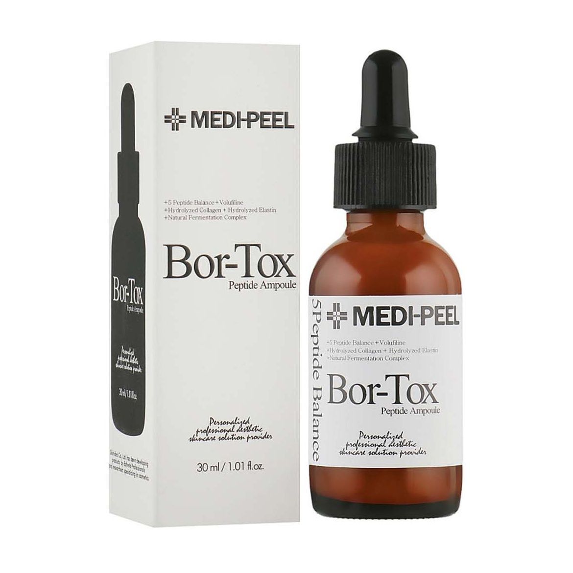 Medi-Peel Bor-Tox Peptide Ampoule (Антивікова сироватка з ліфтинг-ефектом), 30 мл 8809409341705 фото