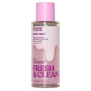 Victoria's Secret Pink Creme Fresh & Clean Body Mist (Парфумований спрей для тіла), 250 мл
