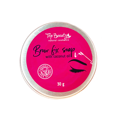 Мило для вкладання брів брів Top Beauty (Brow Fix Soap), 30 г 2997110004241 фото