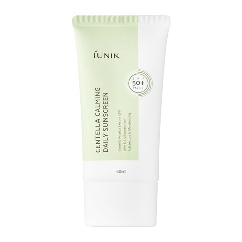 Iunik Centella Calming Daily Moisture Suncreen SPF 50 (Cонцезахисний крем з екстрактом центели), 60 мл 8809728080637 фото