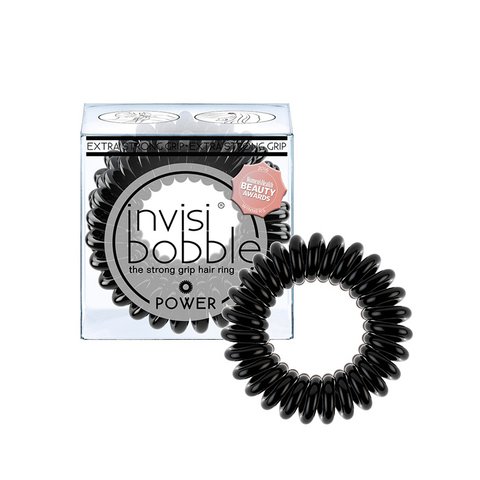 Резинка-браслет для волосся Invisibobble (Power True Black), Набір 3 шт  4260285373237 фото