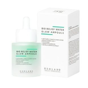 Usolab Bio Relief Water Glow Ampoule (Заспокійлива та протинабрякова сироватка), 30 мл 8809801696786 фото