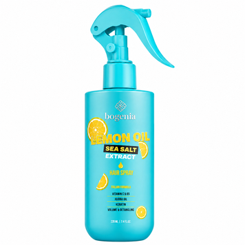 Bogenia Lemon Oil & Sea Salt Extract Hair Spray (Спрей для волосся), 220 мл 4823124406369 фото