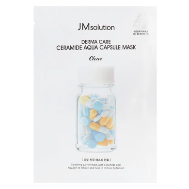 Відновлююча целюлозна маска з керамідами JMsolution (Derma Care Ceramide Aqua Capsule Mask), 30 мл 8809505543171 фото