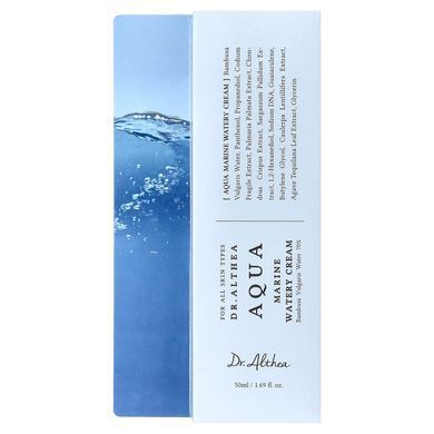 Dr.Althea Aqua Marine Watery Cream (Зволожувальний крем для обличчя), 50 мл 8809447256085 фото