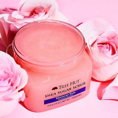 Tree Hut Moroccan Rose Sugar Scrub (Скраб для тіла), 510 г 075371003233 фото