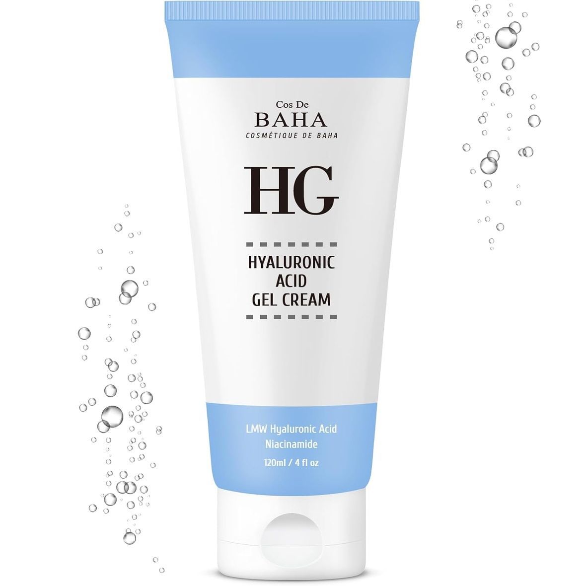 Cos De BAHA Hyaluronic Acid Gel Cream (Крем-гель з гіалуроновою кислотою), 120 мл  8809240319154 фото