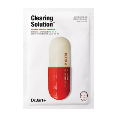 Dr. Jart+ Clearing Solution Mask (Очищуюча тканинна маска), 27 г 8809642712614 фото