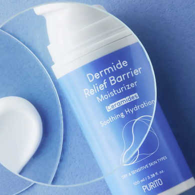 Purito Dermide Relief Barrier Moisturizer (Зволожуючий бар'єрний крем), 100 мл 8809563102129 фото