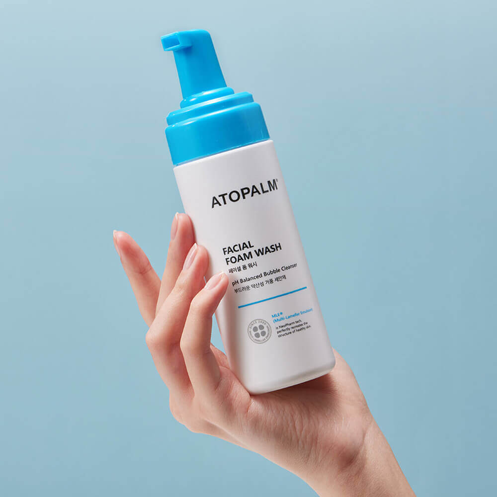 Atopalm Facial Foam Wash (Пінка для чутливої шкіри), 150 мл 8809048410503 фото