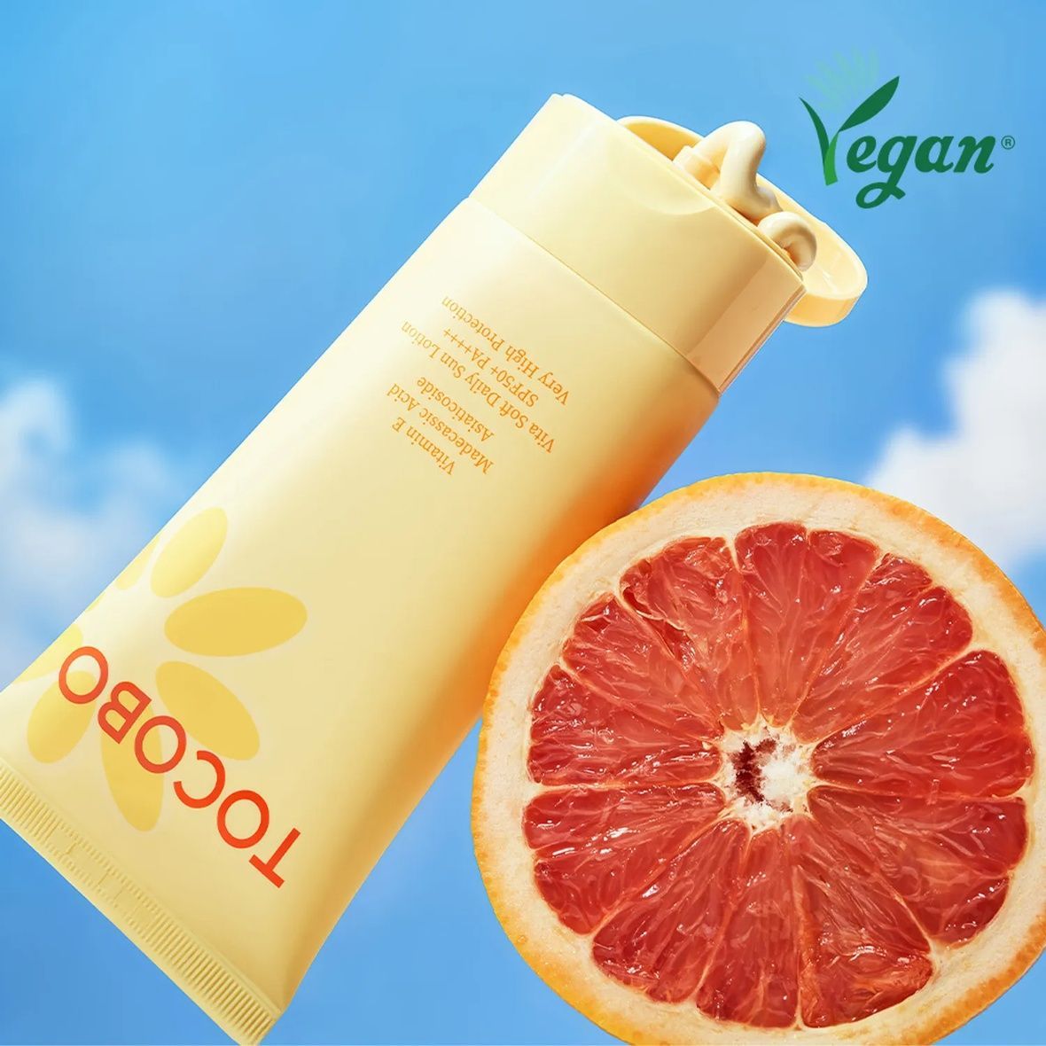 Tocobo Vita Soft Daily Sun Lotion SPF50 (Сонцезахисний лосьйон для тіла), 150 мл 8809835064476 фото