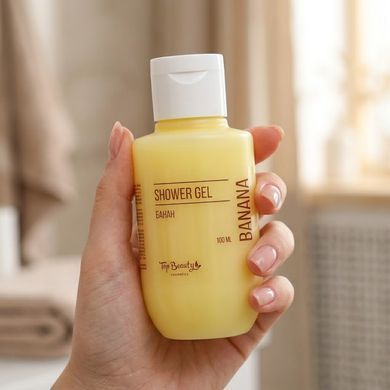 Top Beauty Banana Shower Gel (Гель для душу банан), 100 мл 4820169187437 фото