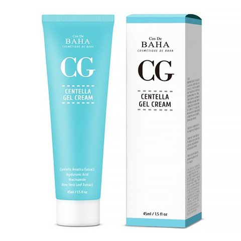 Cos De Baha Centella Gel Cream (Відновлюючий крем-гель), 45 мл 8809240318430 фото