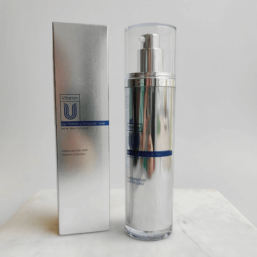 CU SKIN Vitamin U Ampoule Toner (Ампульний тонер з пептидами і вітаміном U), 130 мл 8809207222626 фото