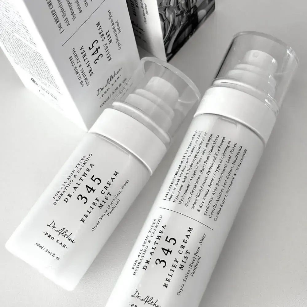 Dr.Althea 345 Relief Cream Mist (Двофазний крем-міст для відновлення шкіри з рисовою водою), 100 мл 8809447256115 фото