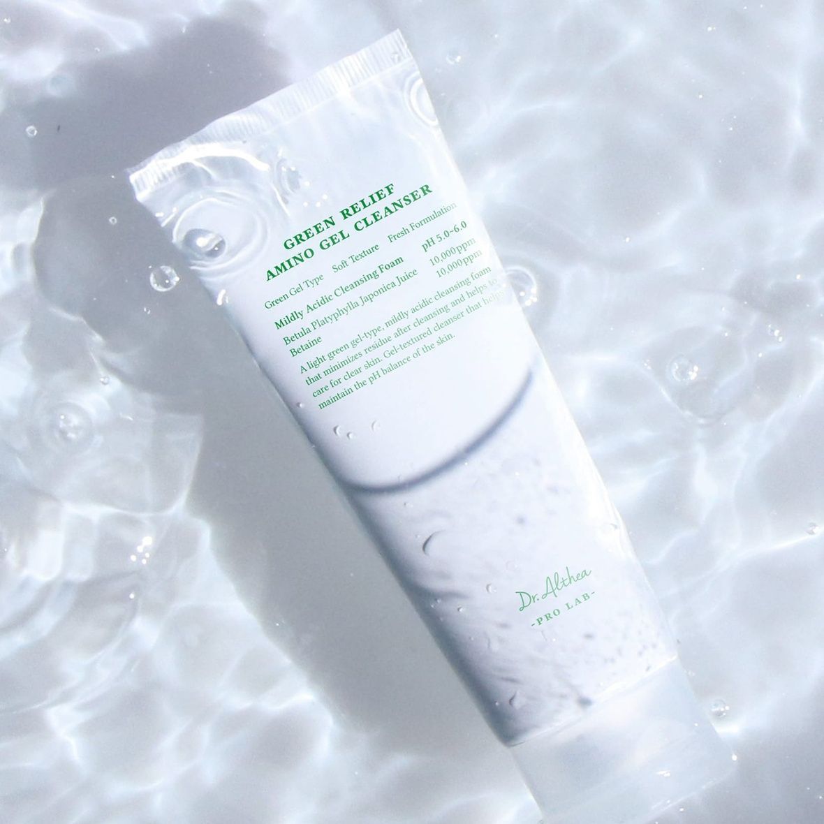 Dr. Althea Green Relief Amino Gel Cleanser (Ніжний гель для вмивання), 100 мл 8809447254708 фото