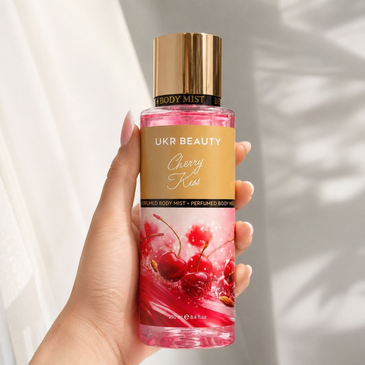 Ukr Beauty Cherry Kiss Perfumed Body Mist (Парфумований міст для тіла), 250 мл
