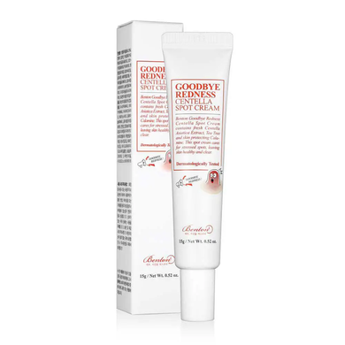 Benton Goodbye Redness Centella Spot Cream (Крем для точкового застосування з центелою азіатською), 15 г 8809566990563 фото