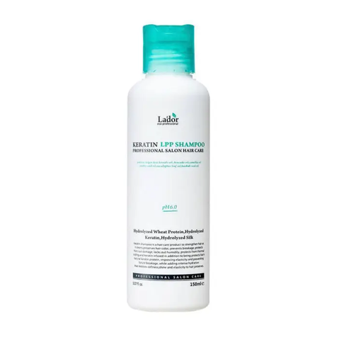 Lador Keratin LPP Shampoo (Кератиновий безсульфатний шампунь), 150 мл  8809500811015 фото