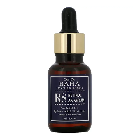 Cos De BAHA Retinol 2.5% Serum (Омолоджуюча сироватка з ретинолом 2.5%), 30 мл 8809240311677 фото