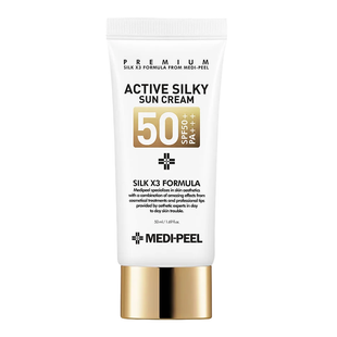 Medi-Peel Active Silky Sun Cream SPF50+ /PA+++ (Сонцезахисний крем), 50 мл 8809409341545 фото