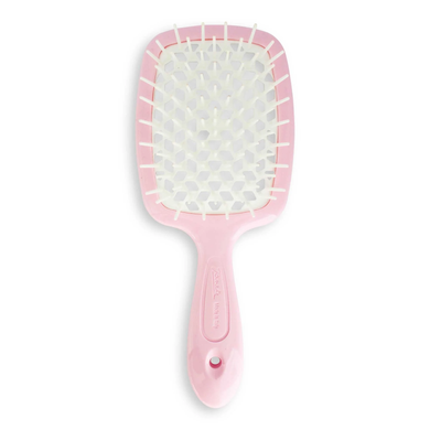 Janeke Superbrush SMALL Pink-White (Гребінець для волосся)  8006060650362 фото