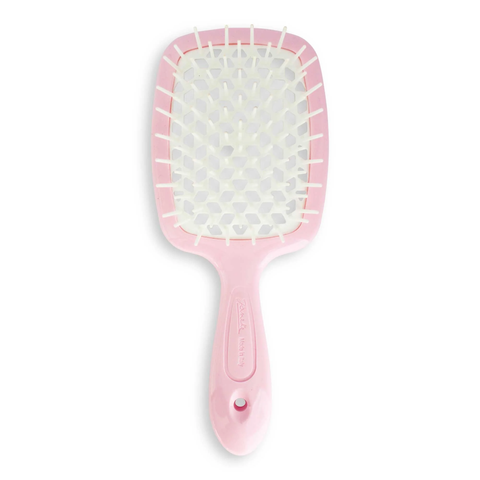 Janeke Superbrush SMALL Pink-White (Гребінець для волосся)  8006060650362 фото